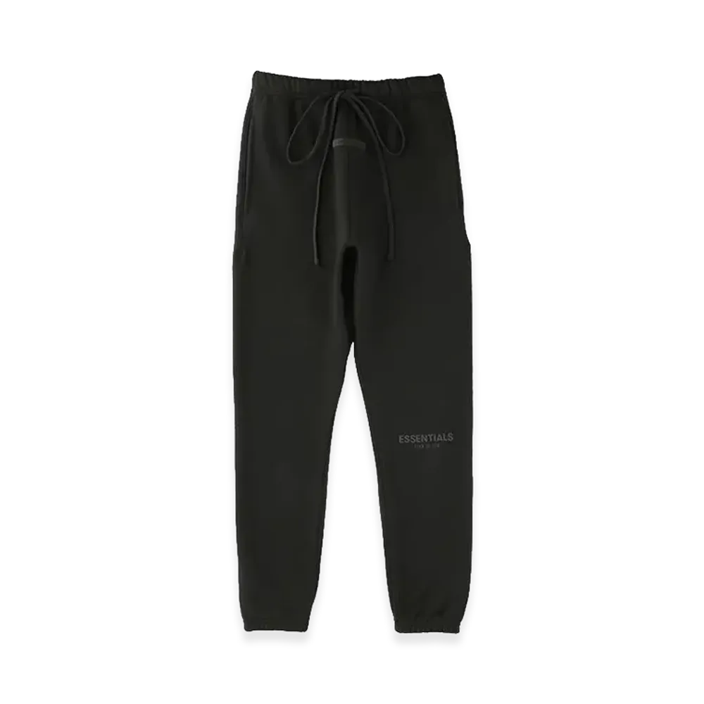 FEAR OF GOD ESSENTIALS Reflector Logo Sweatpants "Black"