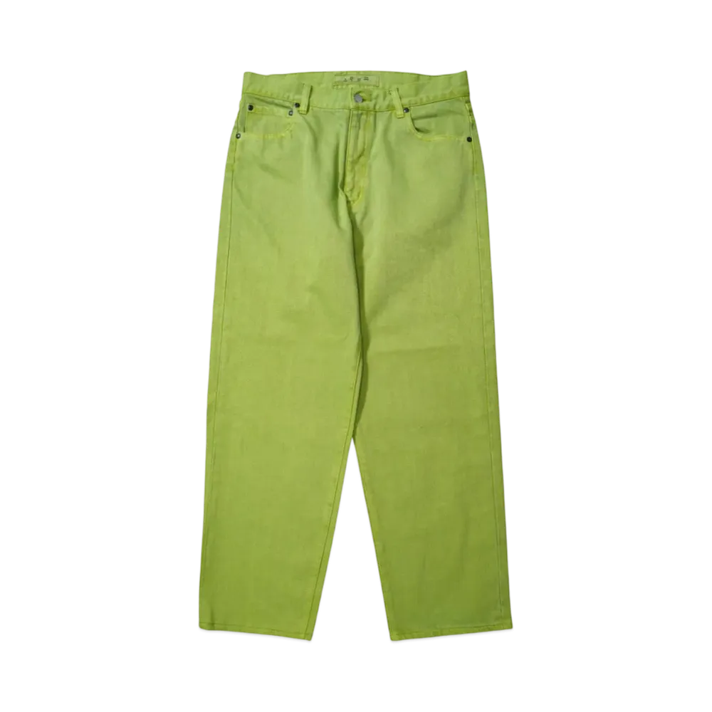 Bal LOOSE FIT PIGMENT DYE 5P JEAN "LIME"