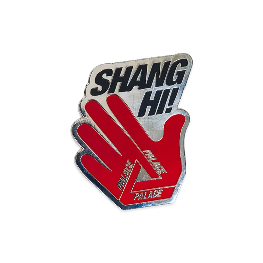 PALACE Shanghai Pin Badge "Silver"