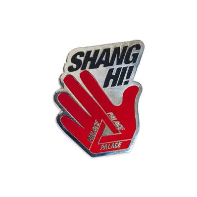 PALACE Shanghai Pin Badge "Silver"