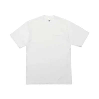 Los Angeles Apparel 6.5 OZ Garment Dye Pocket T-Shirt "White"