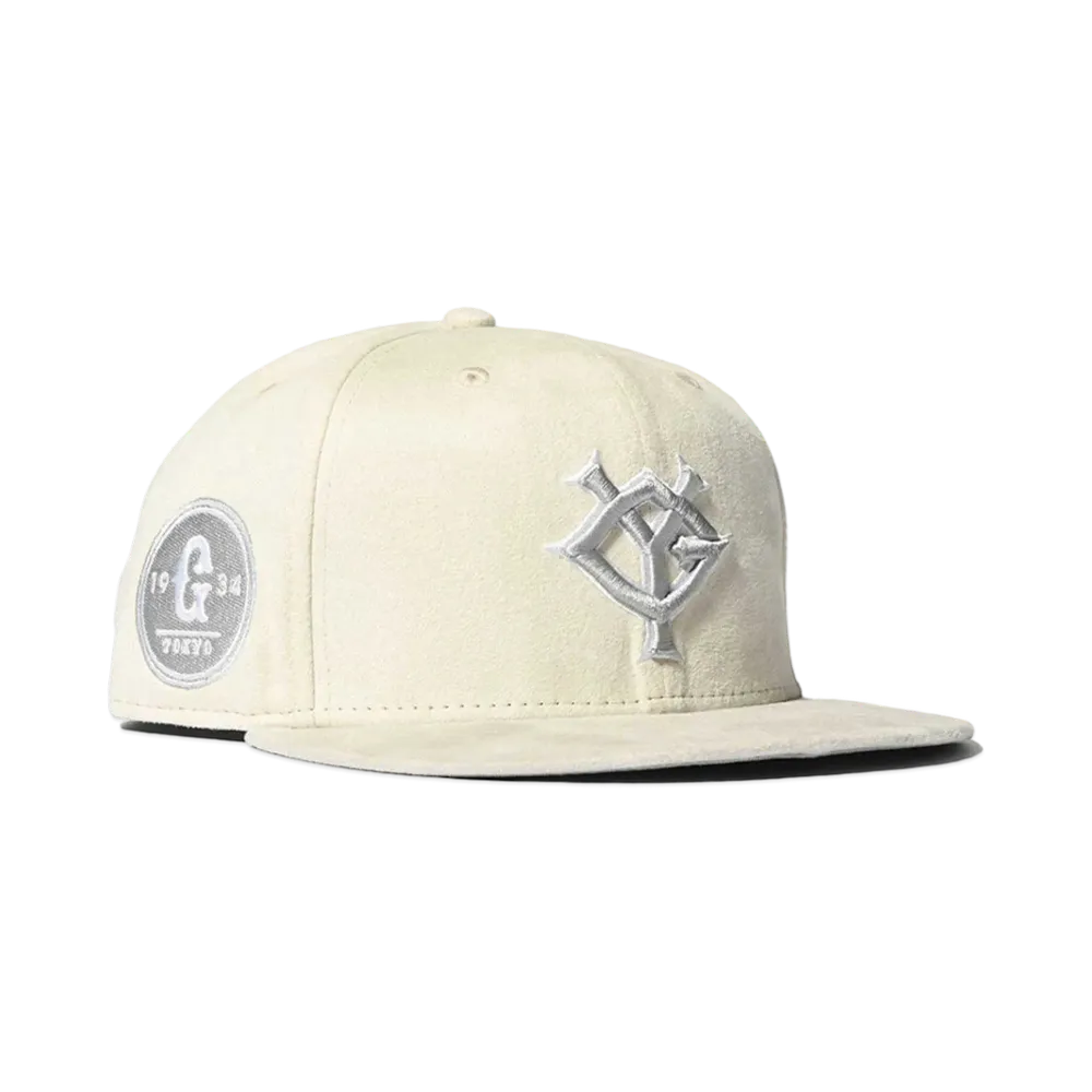 NEW ERA x HOME GAME 'NEW TOKYO PACK' YOMIURI GIANTS 59Fifty Fitted Cap YG Logo "Off White/Grey"