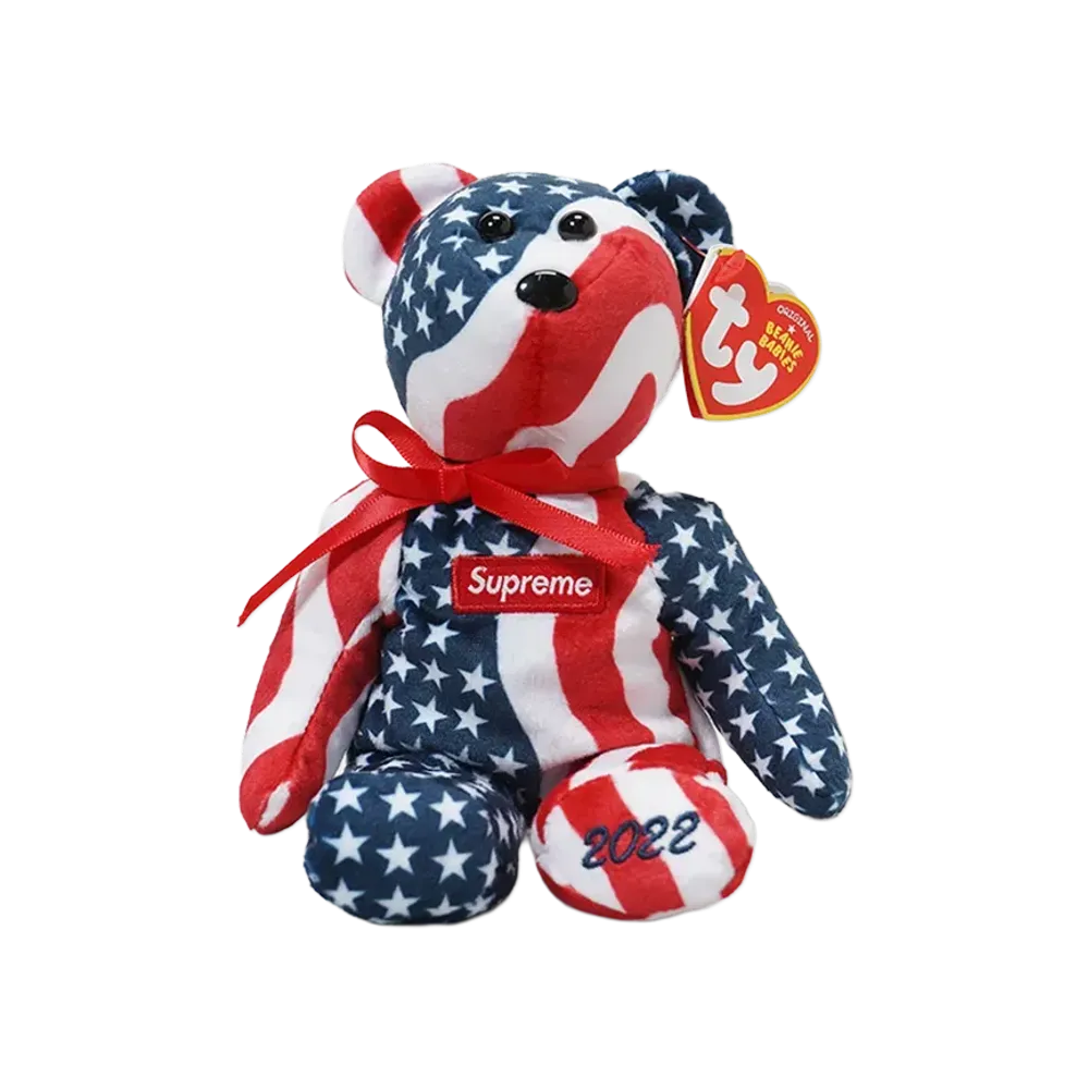 Supreme x ty Beanie Baby "Flag"