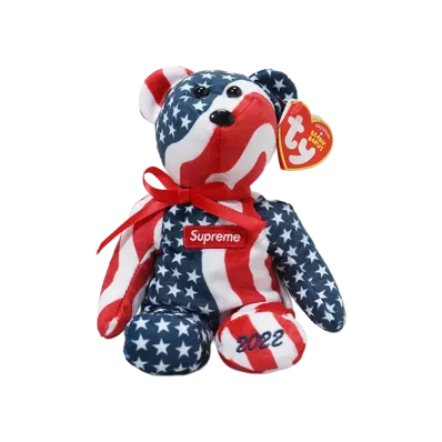 Supreme x ty Beanie Baby "Flag"