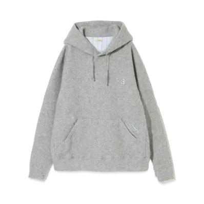 UNDERCOVER The Shepherd Cashmere Blend Wool Hoodie "Top Gray"
