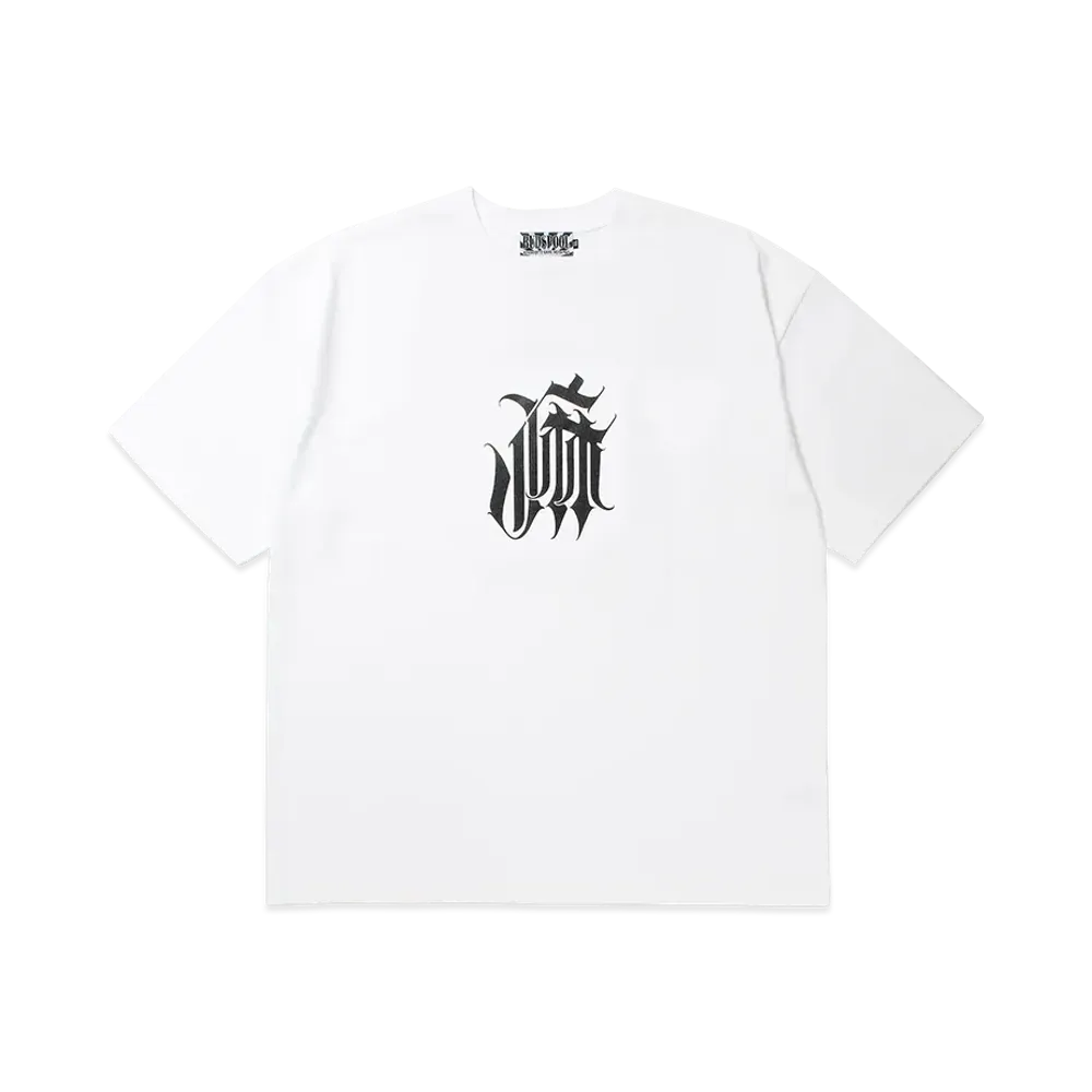 APHRODITEGANG Asa Logo Print S/S Tee "White/Black"