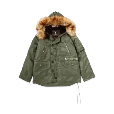 mastermind JAPAN Nylon N-3B "Olive"