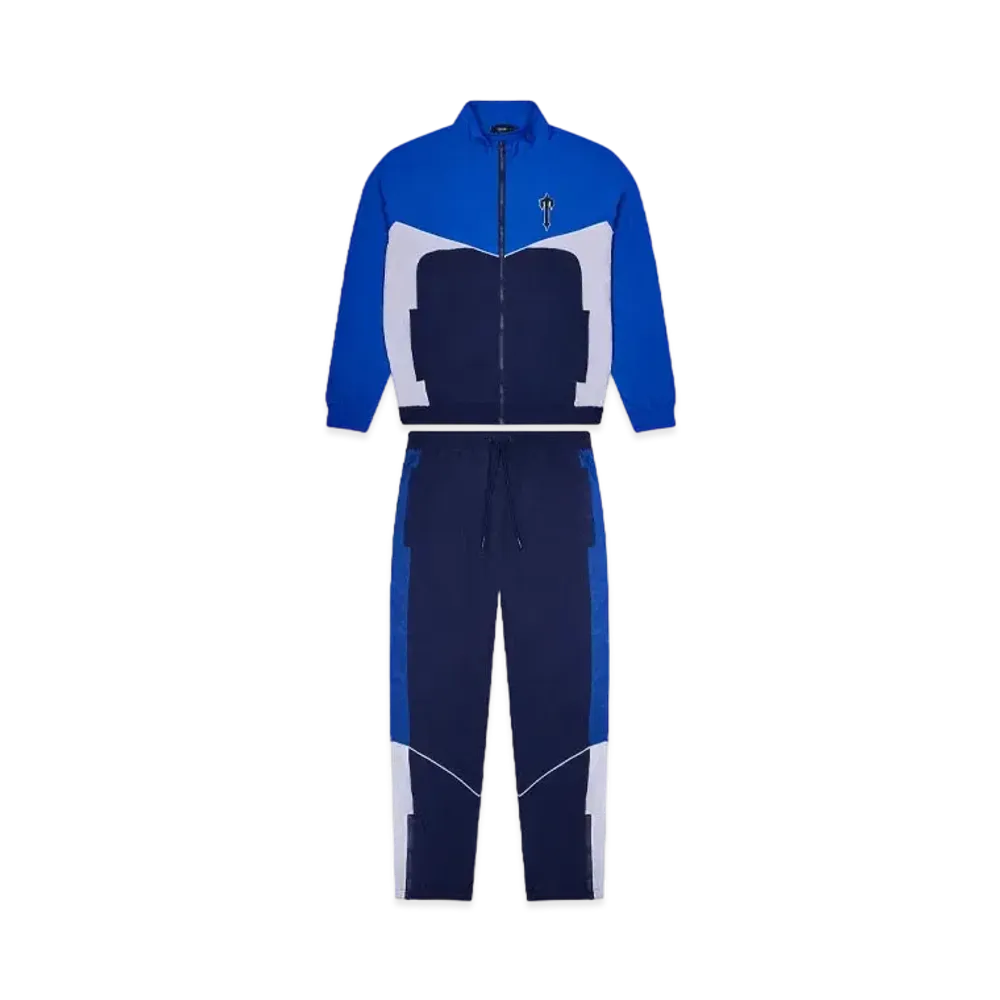 TRAPSTAR Irongate T Panel Shell Tracksuit "Dazzling Blue"