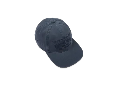 DENIM TEARS Mono ADG Stamp Cap "Blue"