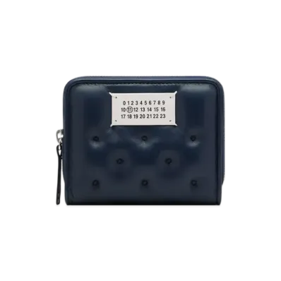 Maison Margiela Glam Slam Embroidered Wallet Small "Dark Blue"
