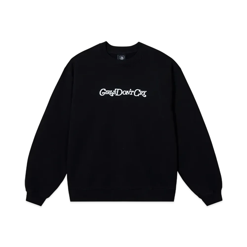 Girls Don't Cry x VERDY Angel Crewneck "Black/White"