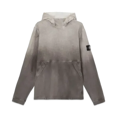 Stone Island 656T3 Recycled And Organic Cotton Jersey Oxide Spray "Lead Gray"