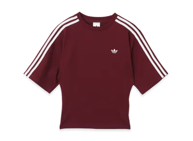 adidas Adilenium 5.0 Slim SS Tee "Burgundy"