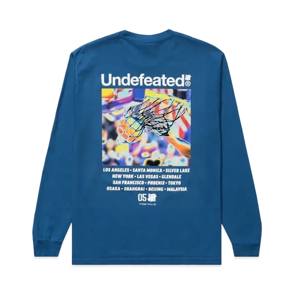 UNDEFEATED Spectrum L/S Tee "Blue"
