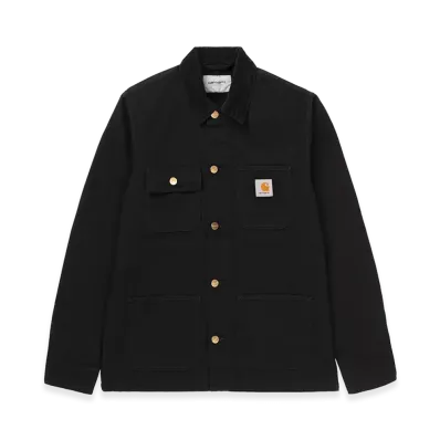 Carhartt WIP Michigan Coat "Black/Black(Rinsed)"