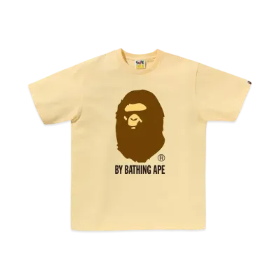 A BATHING APE By Bathing Ape Tee "Yellow"