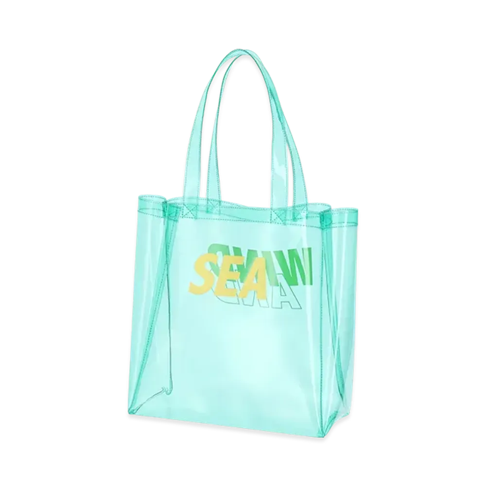 WIND AND SEA Clear Bag "Mint"