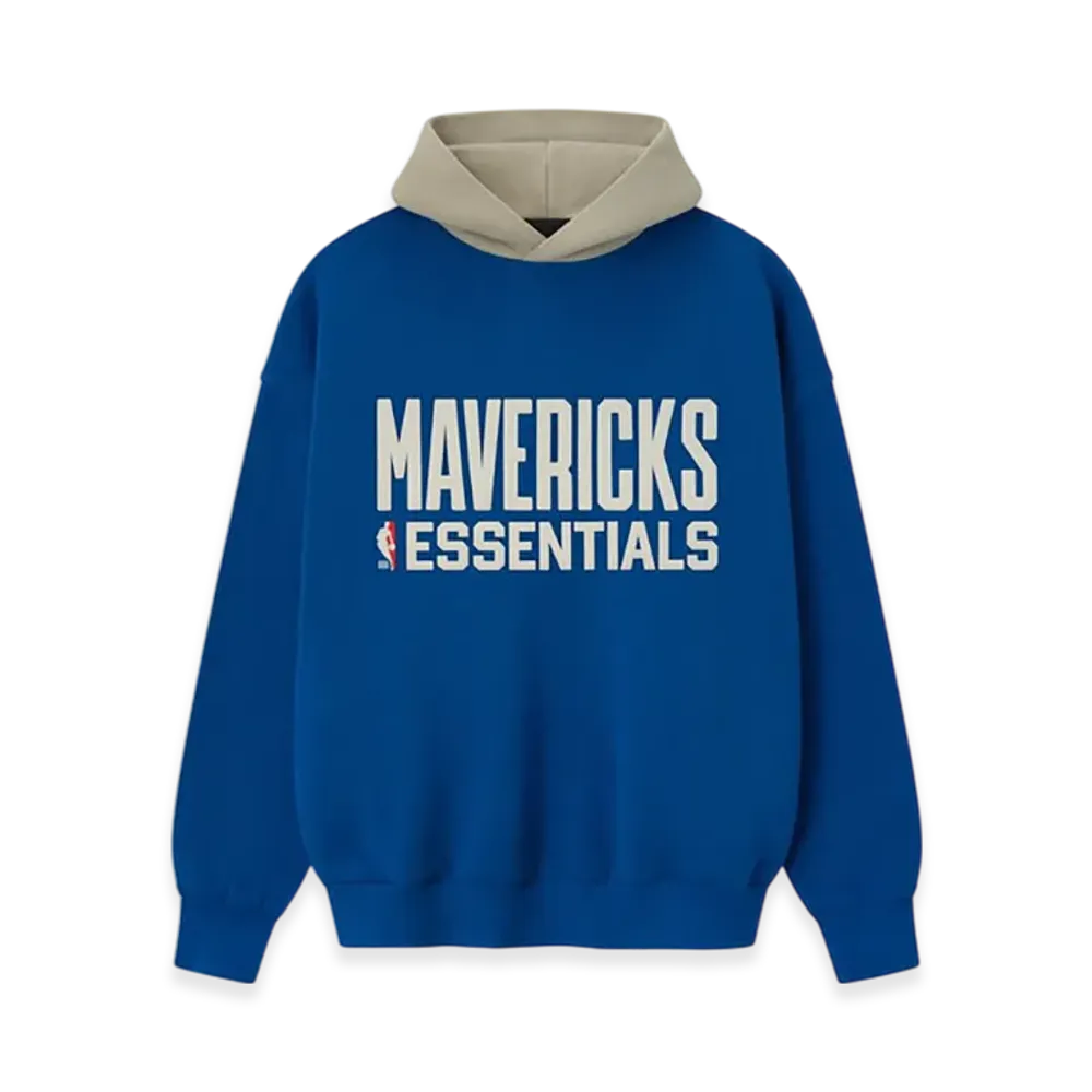 FEAR OF GOD ESSENTIALS Mavs Sport Hoodie "Blue/Seal"