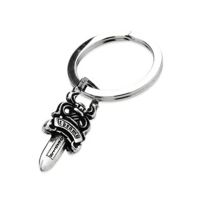Chrome Hearts #5 Dagger Key Ring "Silver"