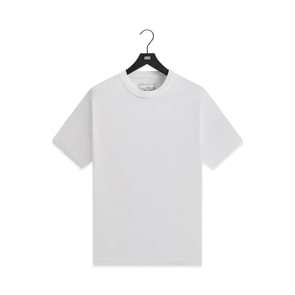 Kith &Kin Pima Jersey Alex Boxy Tee "White"