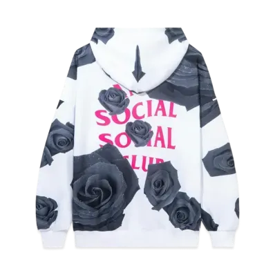 ANTI SOCIAL SOCIAL CLUB SS22 Petal To The Floor Hoodie "White"