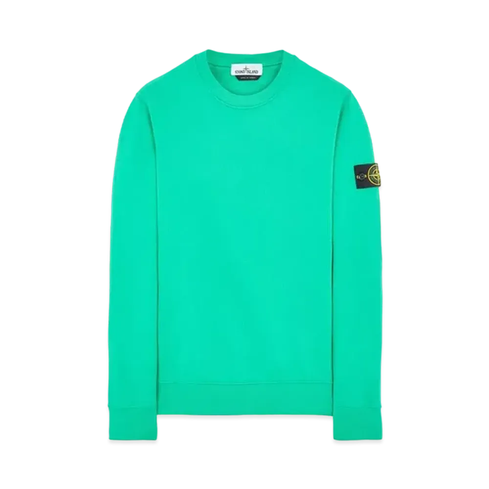 Stone Island 63020 BRUSHED COTTON FLEECE "Green"