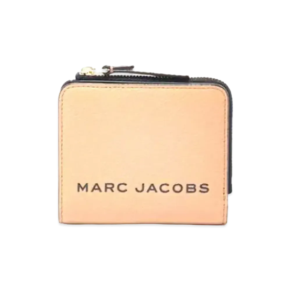 Marc Jacobs The Bold Mini Compact Zip Wallet "Medium Tan"