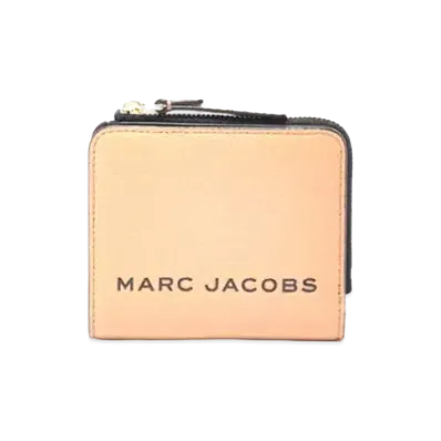 Marc Jacobs The Bold Mini Compact Zip Wallet "Medium Tan"