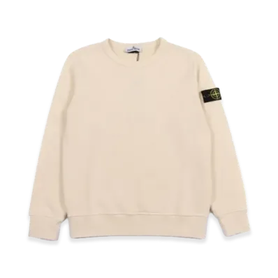 Stone Island Kids Sweaters "White"