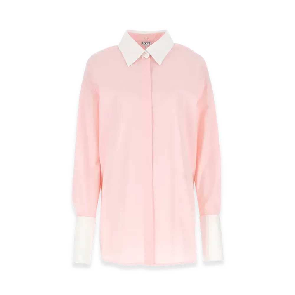 LOEWE Women's Shirt "Pink/White"