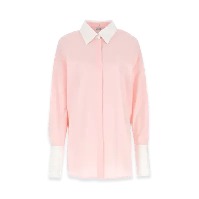 LOEWE Women's Shirt "Pink/White"