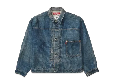 eYe JUNYA WATANABE MAN x LEVI'S x BerBerJin S506XX 1944 Transfer Printed Jacket "Indigo"