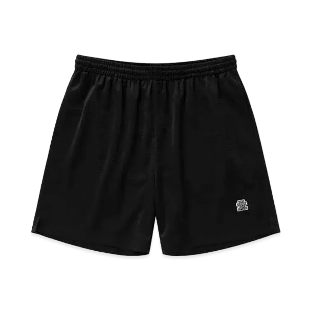 Black Eye Patch Small OG Label Mesh Shorts "Black"