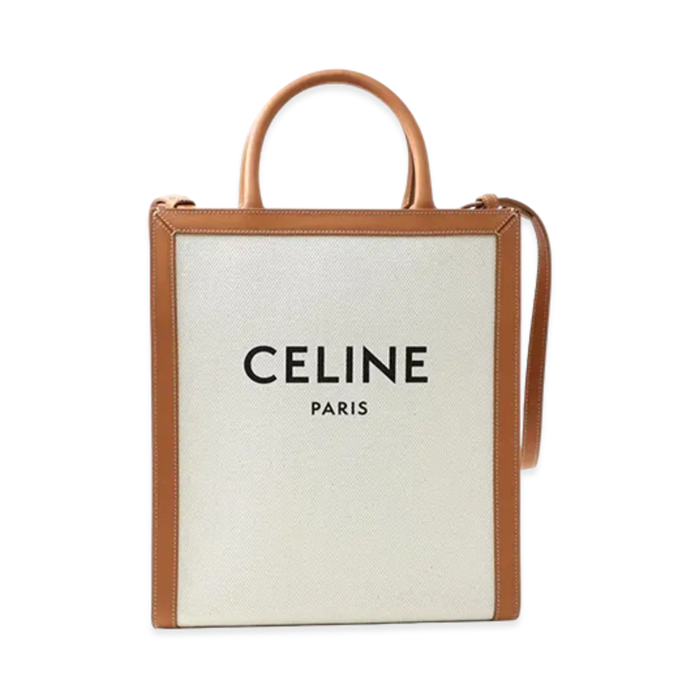 CELINE 2Way Small Vertical "Natural/Tan"