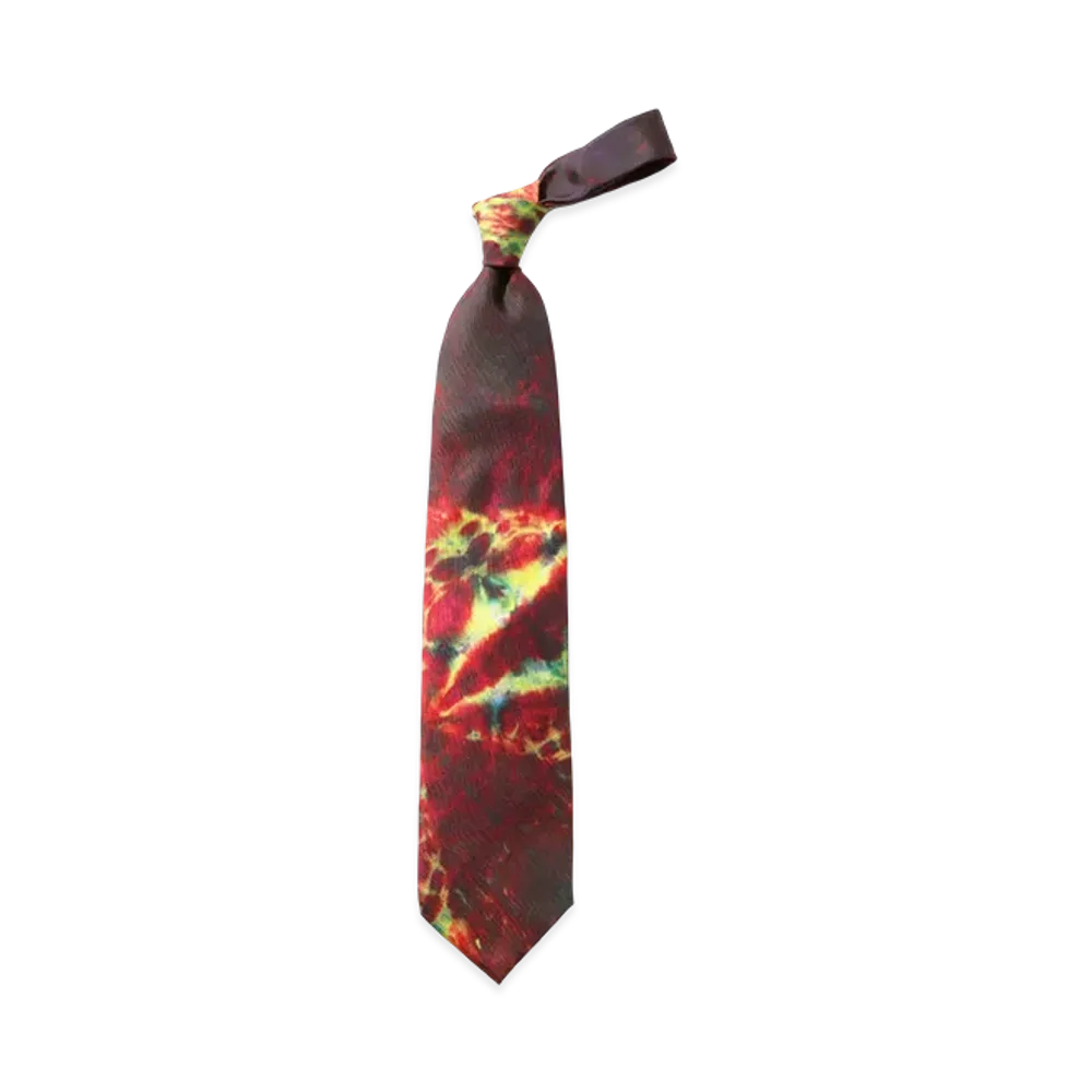 NEEDLES Neck Tie - Printed Silk "Red"