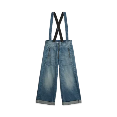 FACETASM x G-STAR Apollo Suspender Pants "Denim"