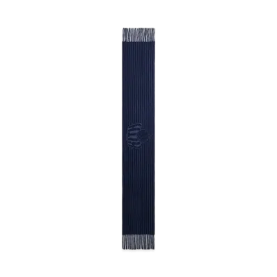 Kith x the New York Knicks Pinstripe Jacquard Scarf "Nocturnal"