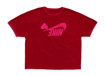 Travis Scott Cactus Jack x Nike Heart Ringer Tee "Red"