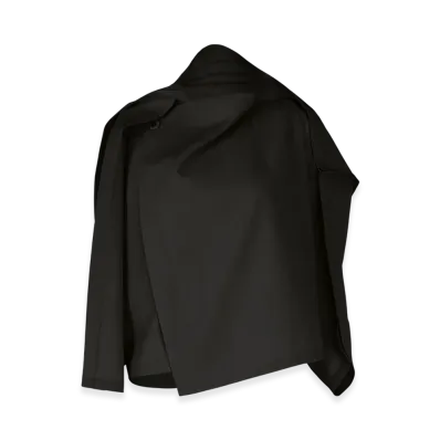 132 5. ISSEY MIYAKE Square Ramie "Black"