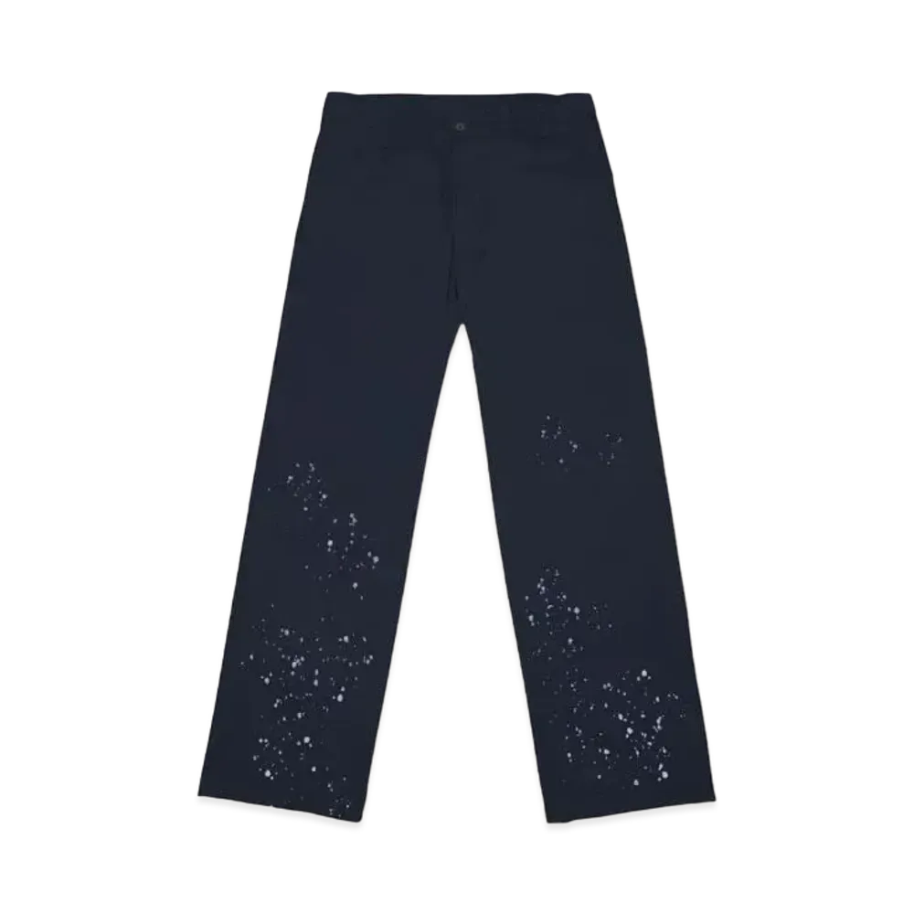 SUPPLIER Splash Paint Chino Pants "Navy"