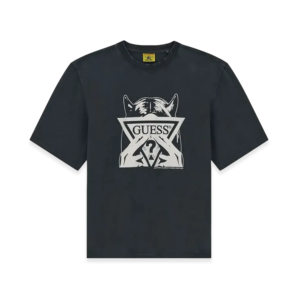 HYSTERIC GLAMOUR x GUESS JEANS Icon Tee "Charcoal Gray"