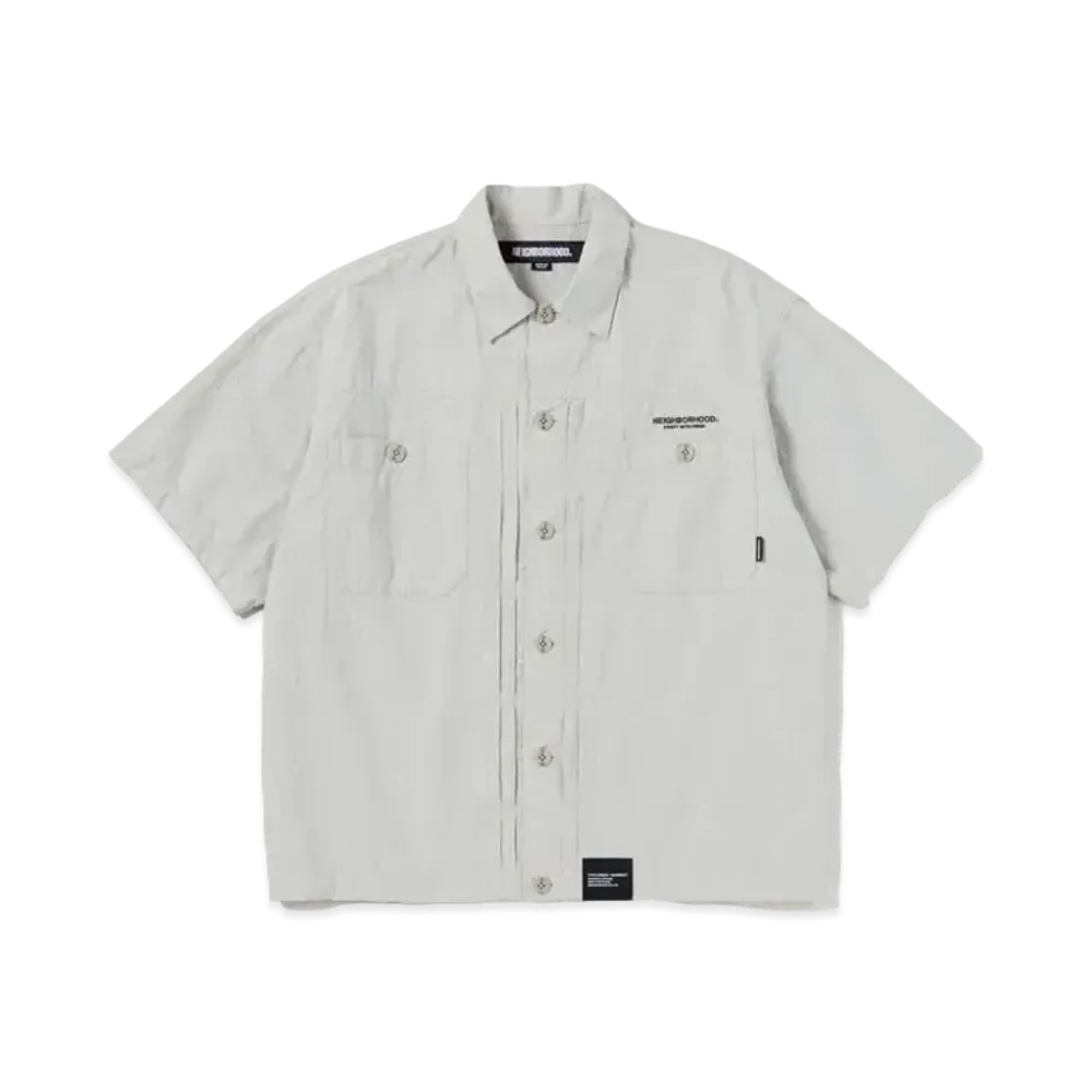 NEIGHBORHOOD Chambray Type-2 Shirt SS "Beige"