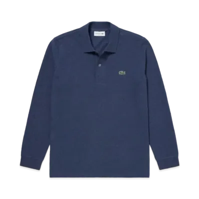 LACOSTE Long Sleep Color Polo Shirt L1313 "Dark Blue"
