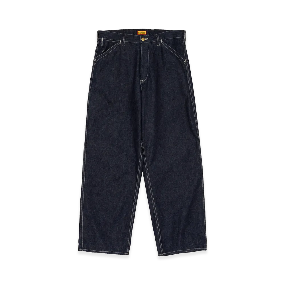 HUMAN MADE Wide Denim Pants "Indigo"