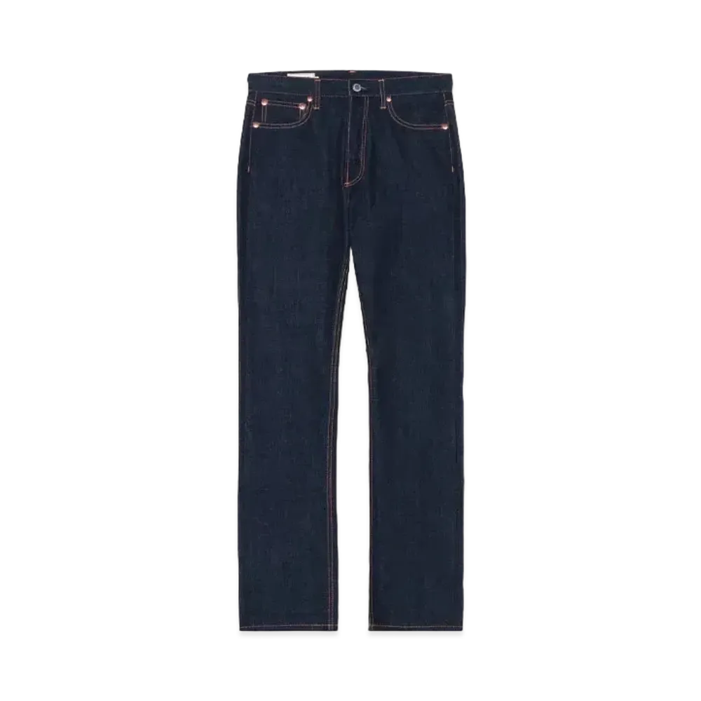Maison Kitsune Japan Straight Denim Pants "Indigo"