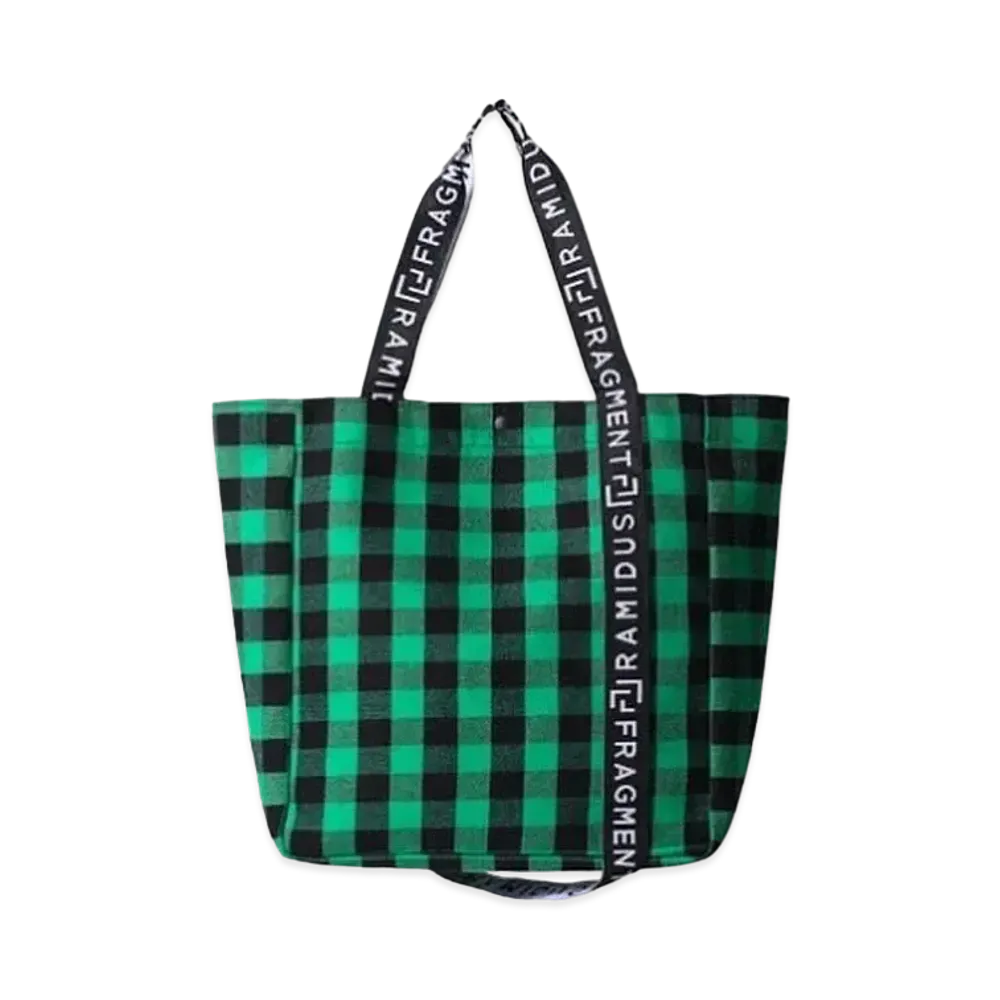 FRAGMENT x RAMIDUS Box Tote Bag (L) "Green"