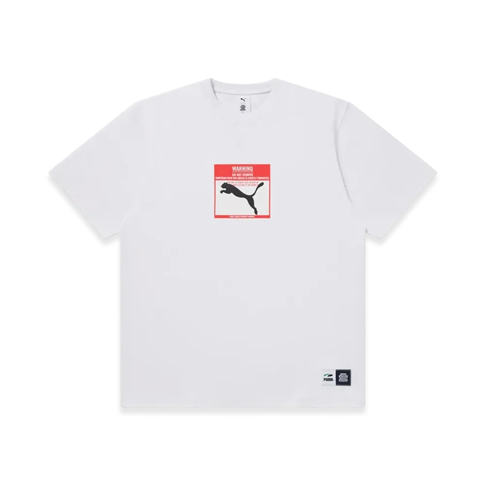 BlackEyePatch x PUMA Bep Do Not Remove Puma Label Tee "White"