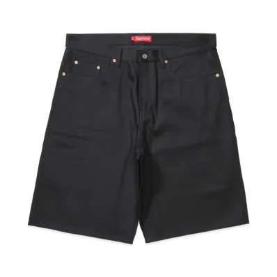 Supreme Baggy Selvedge Denim Short (26SS) "Rigid Black"