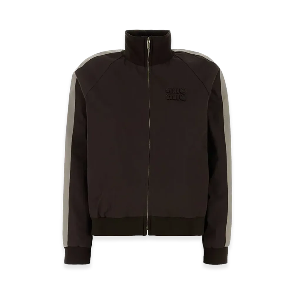 MIU MIU Women's Cotton Jacket "Brown/Chocolate"