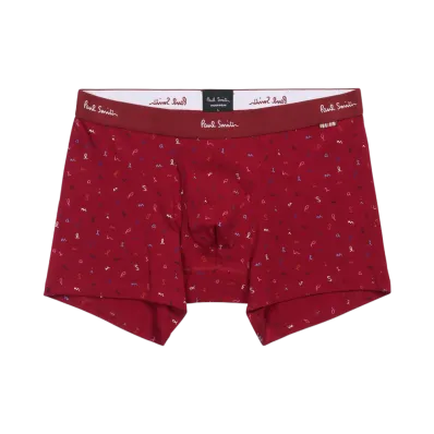 Paul Smith Gary Letters Boxer Shorts "Red"